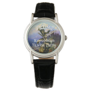 Greenery Eucalyptus Botanical Cheers Wedding Trump Watch