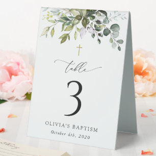 Greenery, Eucalyptus Leaves, Boho, Table Numbers