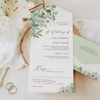 Greenery Eucalyptus Leaves Wedding (no ENV needed)