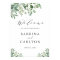 Greenery Eucalyptus Leaves Wedding Welcome Sign