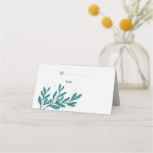 Greenery Floral Gold Foil Leaves