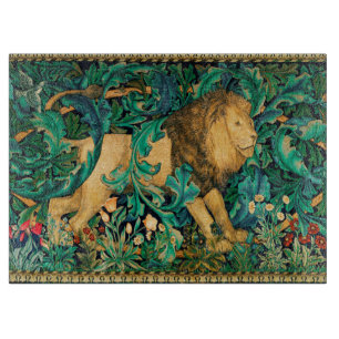 GREENERY,FOREST ANIMALS  LION Floral  Cutting Boar Board
