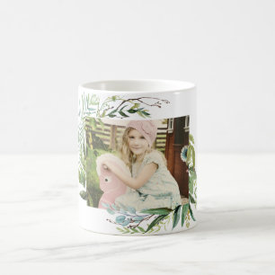 Greenery Frame with Photo Coffee Mug