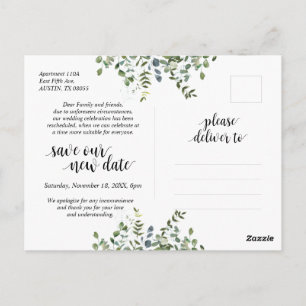 Greenery Garden, Love is Patient, Postponed Postcard