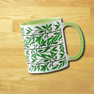 Greenery Garland Lime Green Coffee Mug