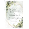 Greenery gold boho bridal shower welcome sign