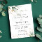 Greenery Green & Gold Nature Green Floral Wedding