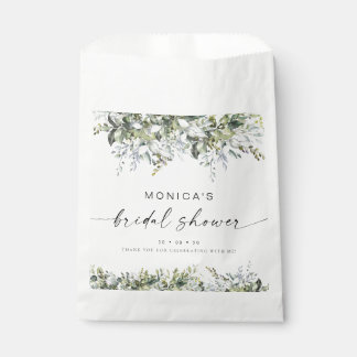 Greenery Herbal Bridal Shower Favour Bags