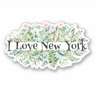 Greenery I Love New York