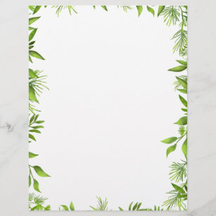 Greenery Leaf Wedding Stationary