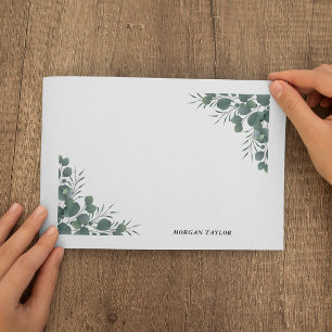 Greenery Note Cards