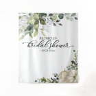 Greenery Pumpkin Fall Bridal Shower Backdrop