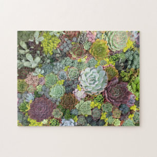 Greenery Succulents Jigsaw Puzzle