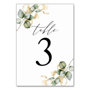 Greenery table number 3