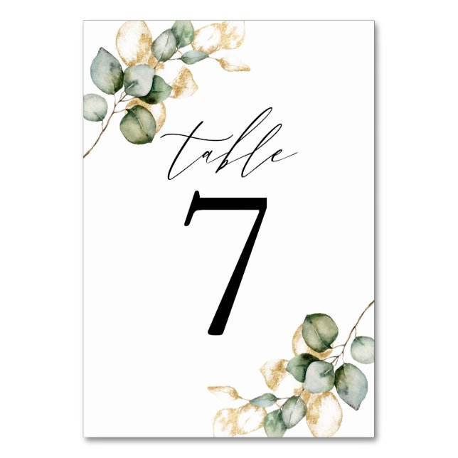 Greenery table number 6 (Front)