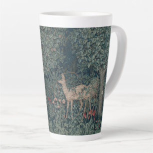 Greenery, Victorian Era Tapestry by Henry Dearle Latte Mug