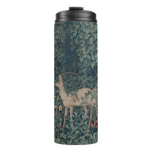 Greenery, Victorian Era Tapestry by Henry Dearle Thermal Tumbler