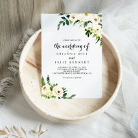 Greenery White Autumn Floral The Wedding Of