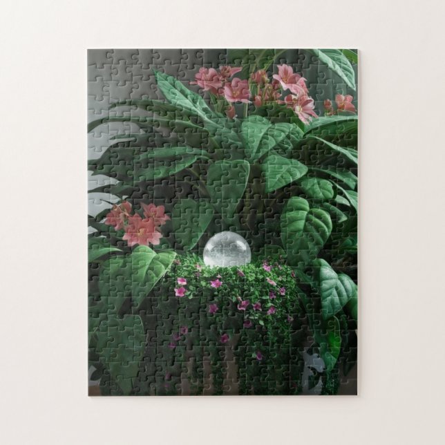 Greenery With Crystal Ball  Jigsaw Puzzle (Vertical)