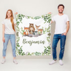 Greenery Woodland Forest Animals Boy Nursery