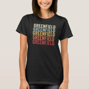 Greenfield New York Greenfield NY Retro Vintage Te T-Shirt
