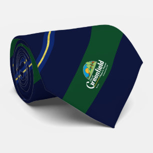 Greenfield (Wisconsin) city flag Neck Tie