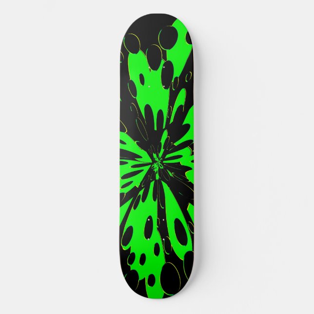 GreenFluo Skateboard (Front)