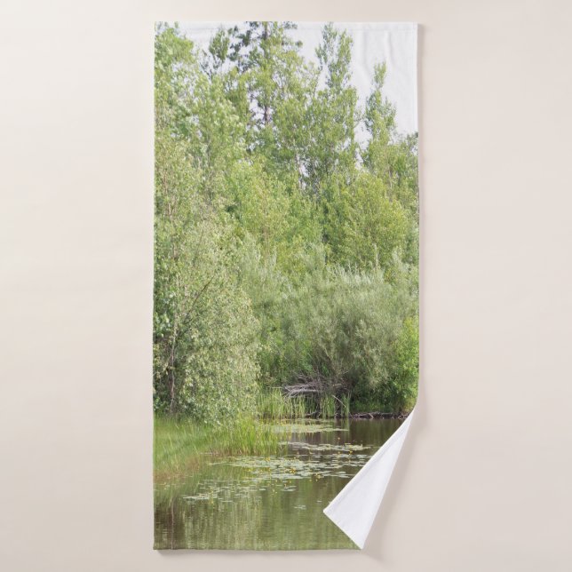 Greenhill Pond Bath Towel (Bath Towel)