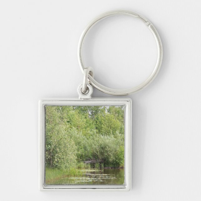 Greenhill Pond Key Ring (Front)