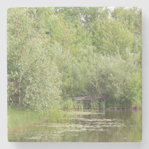 Greenhill Pond Stone Coaster