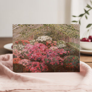 Greenhouse Azaleas Marie Antoinette Marcotte Card