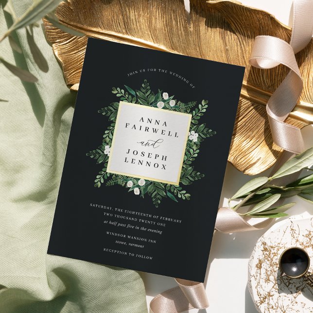 Greenhouse | Elegant Watercolor Botanical Wedding (Creator Uploaded)