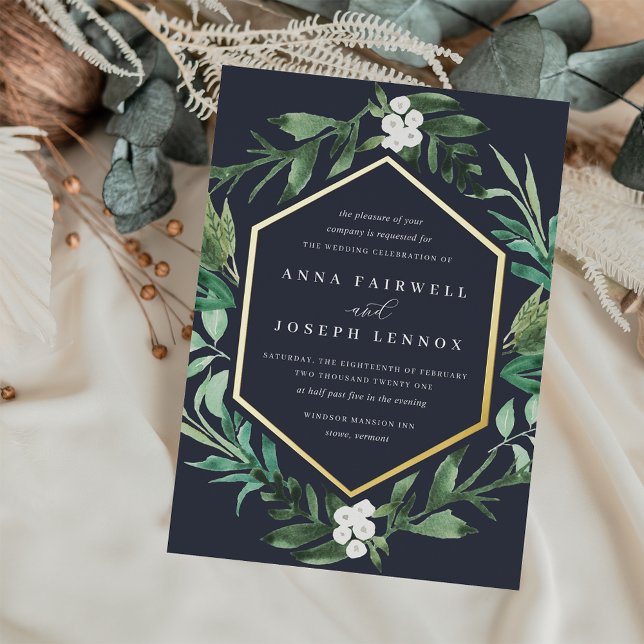 Greenhouse Frame | Watercolor Botanical Wedding (Creator Uploaded)