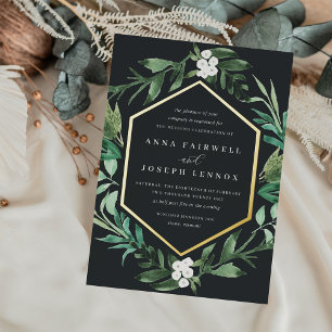 Greenhouse Frame   Watercolor Botanical Wedding