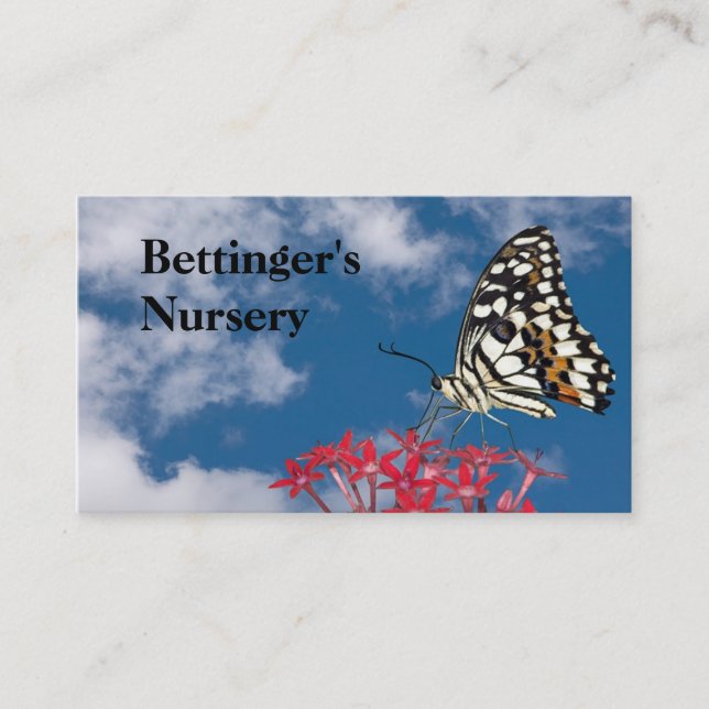 Greenhouse Nursery Business Card (Front)