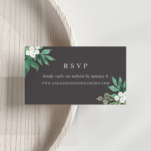 Greenhouse   Wedding Website RSVP Enclosure Card