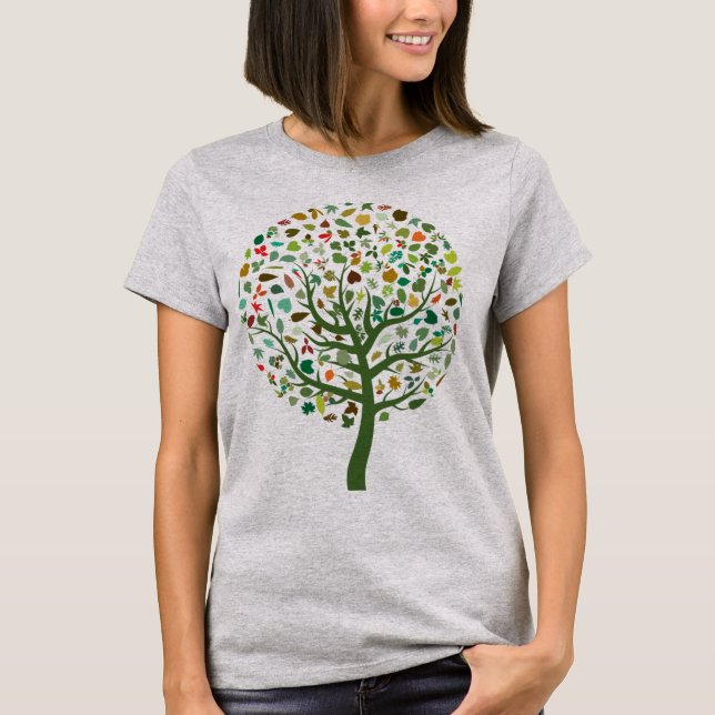 Greenie tree eco planet T-Shirt (Front)