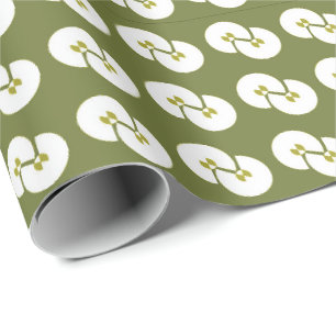 greenish classic wrapping paper for all occasions