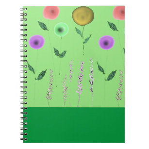 Greenish field notebook