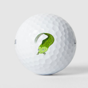 Greenish Fish Golf Balls
