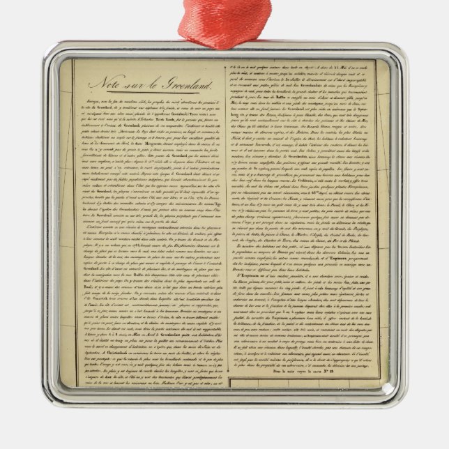 Greenland 11 metal tree decoration (Front)