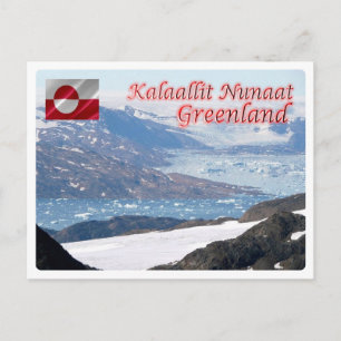 Greenland - Ammassalik - Glacier & Fiord - Postcard
