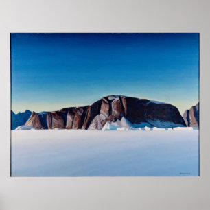 Greenland Coast Poster