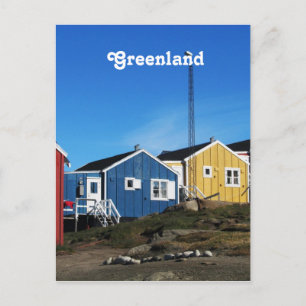 Greenland Countryside Postcard