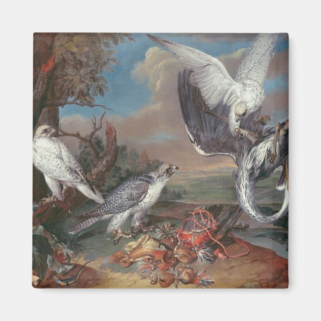 Greenland Cyr Falcons Magnet (Front)