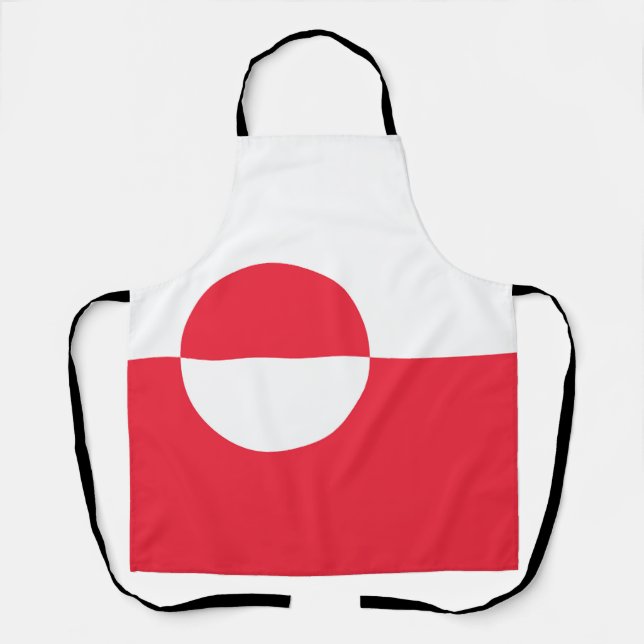Greenland flag apron (Front)