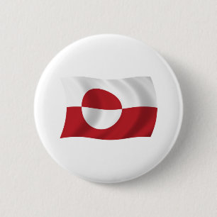 Greenland Flag Button
