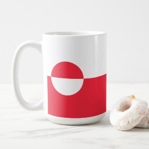 Greenland flag coffee mug