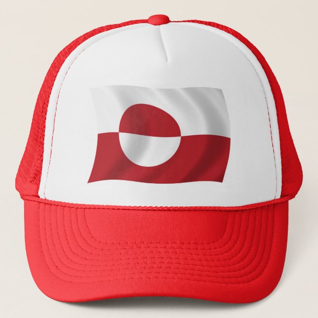 Greenland Flag Hat (Front)