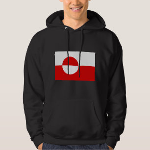 Greenland flag hoodie